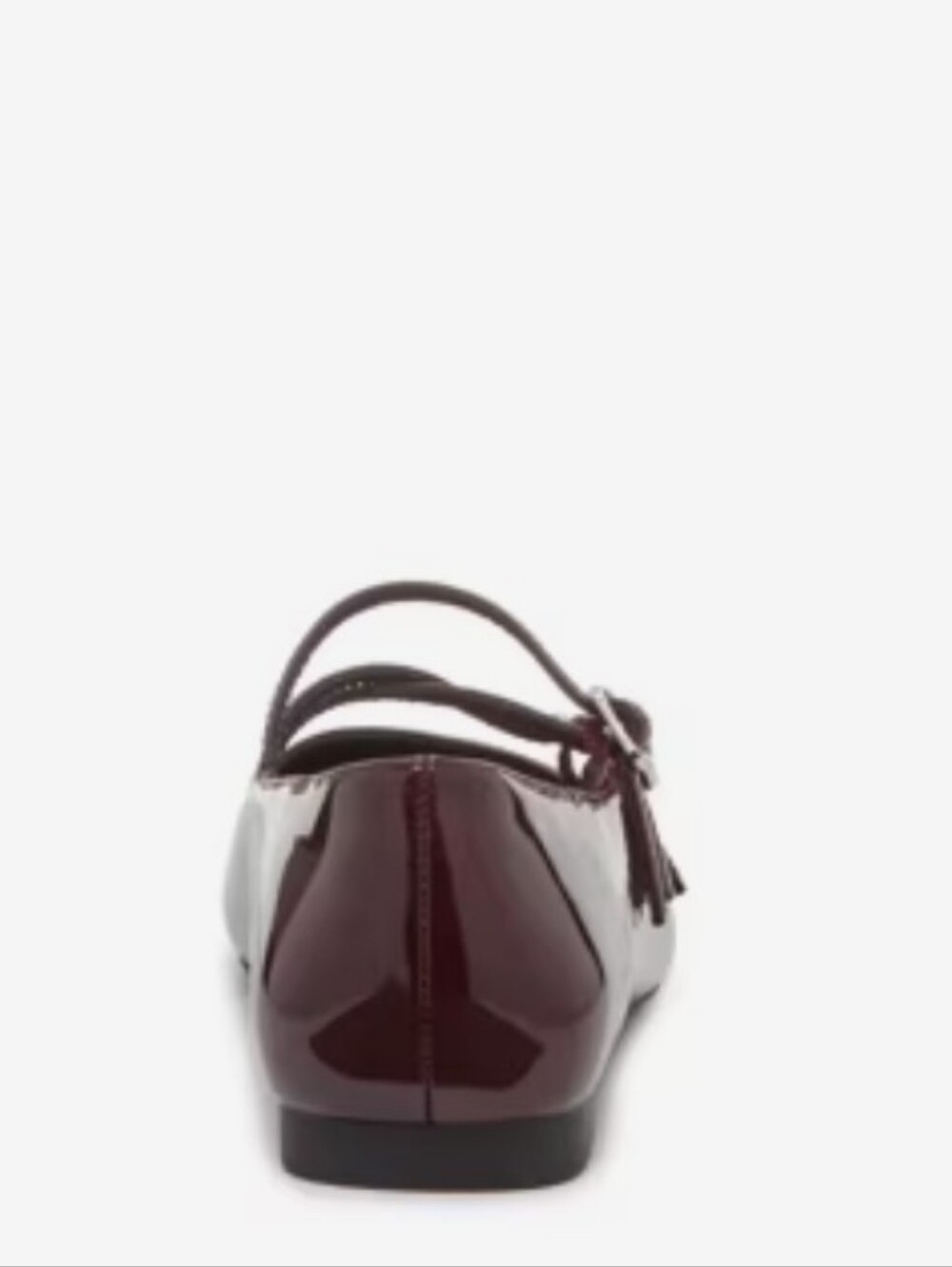 Steve Madden Roree Burgundy Patent Leather Flats - Picture 4 of 11